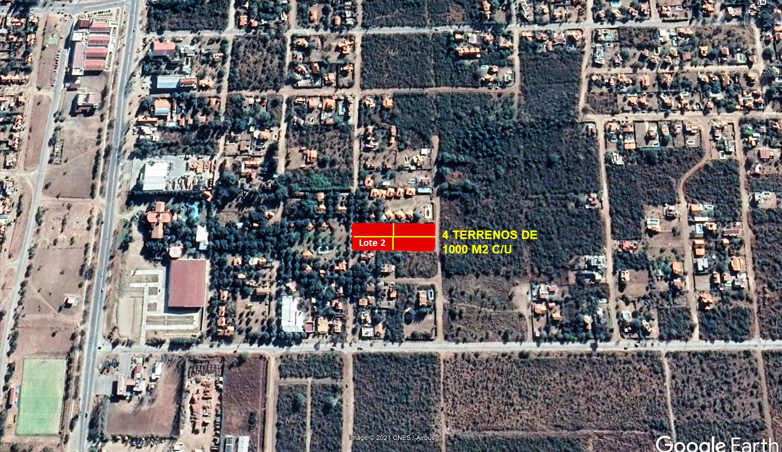 Terreno 1000 m2 Lote 2 Venta Nuevo Merlo, Merlo San Luis